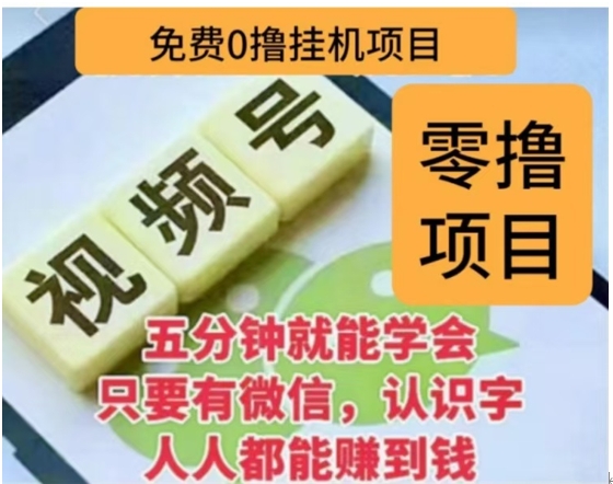 微信视频号挂机零成本撸米项目，单号一天收益多米，帐号越多收益就越高！-小哥网